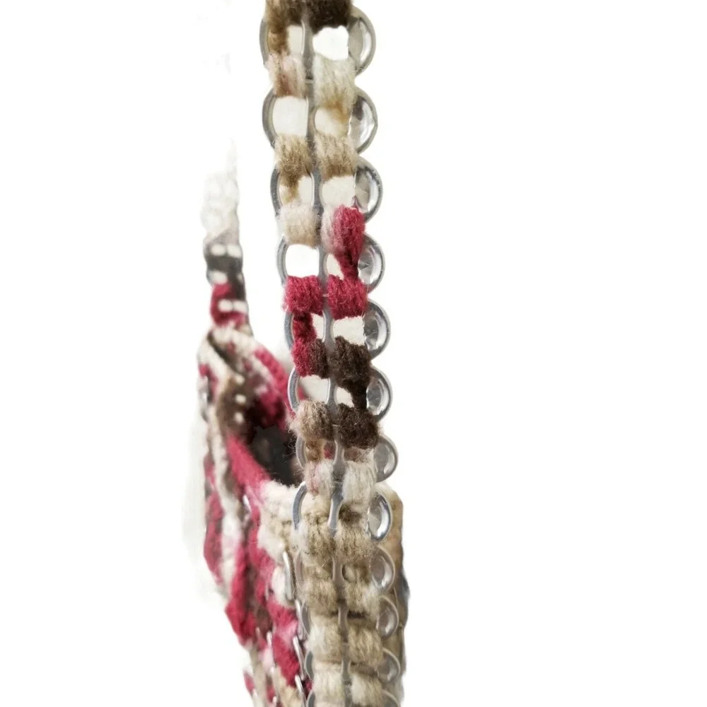 Soda Tab Purse and Coin Wallet Crochet Sling‎